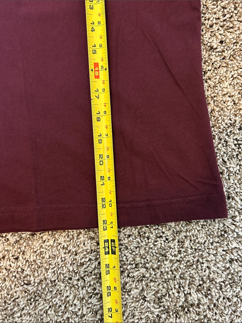 Vintage Y2K Billabong Maroon Long Sleeve Logo Tee - Picture 9 of 10
